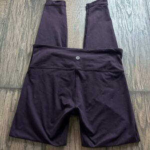 lululemon athletica Dark Purple Leggings